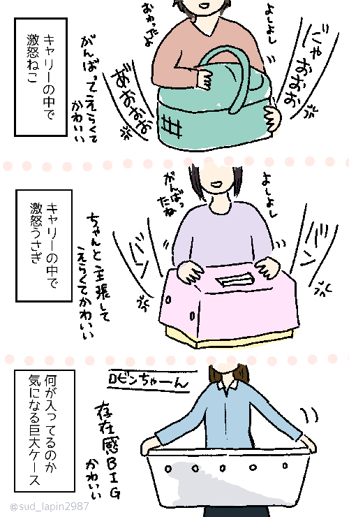 動物病院の待合室で？　たまに見かける光景に「楽しい」「こんなにかわいい空間があるんだな」