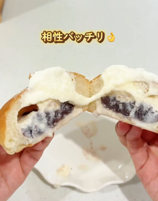 あんぱんにクーリッシュを入れるだけ！　ひんやり絶品スイーツに「ハマる」「食べたい」