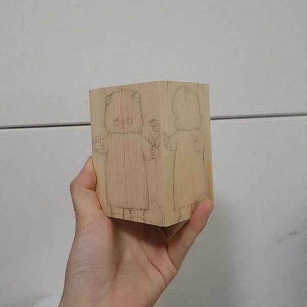 「猫を作ります」　宣言して3日後に、完成した木彫り作品が？「感動した」「天才かよ」