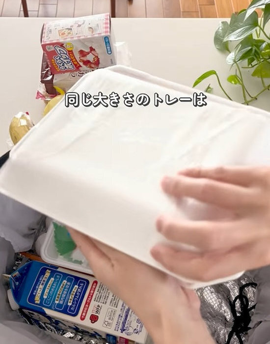 買い物袋の詰め方を変えるだけで？　驚きの効果に「もう崩れない」「目からウロコ」