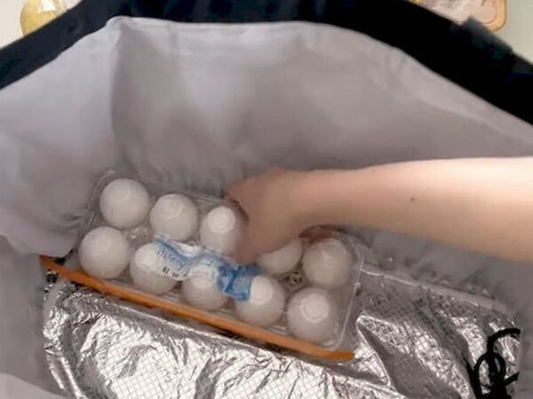 買い物袋の詰め方を変えるだけで？　驚きの効果に「もう崩れない」「目からウロコ」