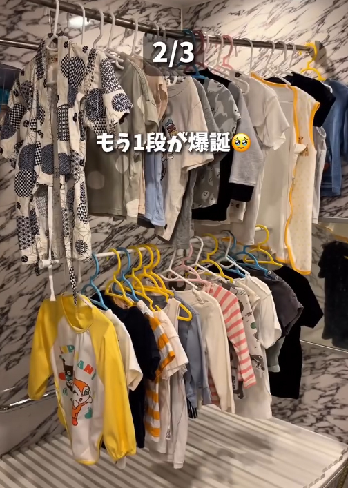 突っ張り棒の『じゃない使い方』が？　母の活用術に「すご！マネする」「まさに圧巻」