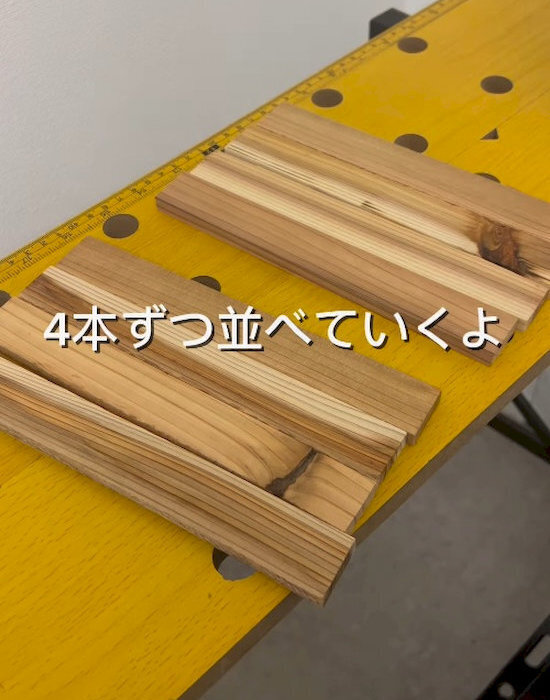 100均だけで完成！　焚き付け材スパイスラックに「映える」「真似したい」