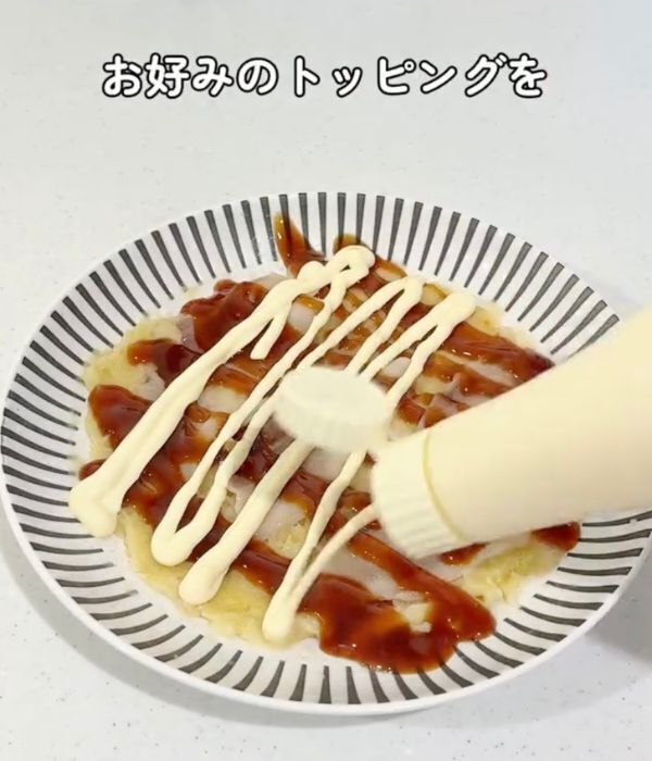 焼かないお好み焼き！？　やる気がなくても作れる『ズボラお好み焼き』に「最高」