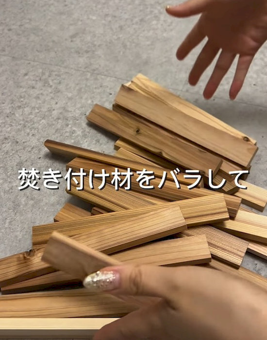 おしゃれなスリッパ収納がわずか220円で？　DIY術に「かわいい」「早速作る」