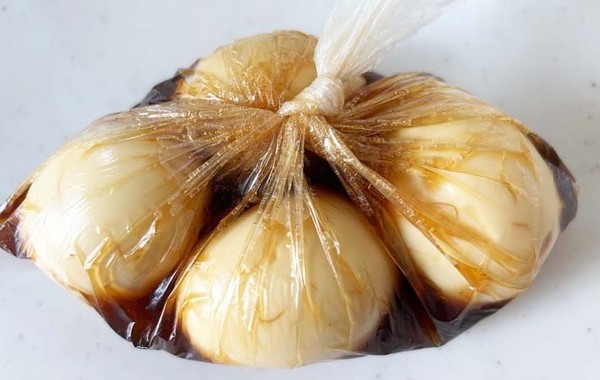 めんつゆではありません　味玉の味付けに使ったのは？「大人な味」「さわやか」