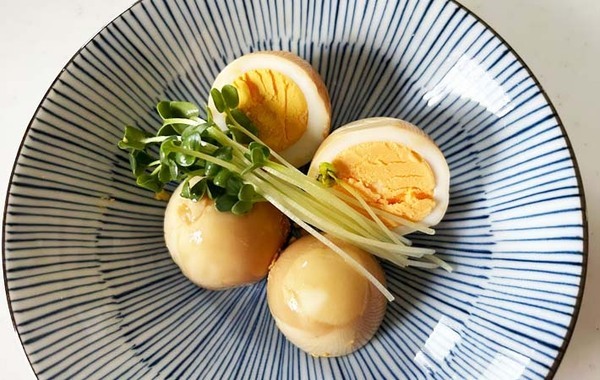 めんつゆではありません　味玉の味付けに使ったのは？「大人な味」「さわやか」