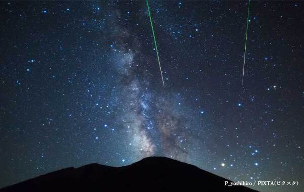 【2025年】ペルセウス座流星群がまもなく極大に！　流れ星を見つけよう