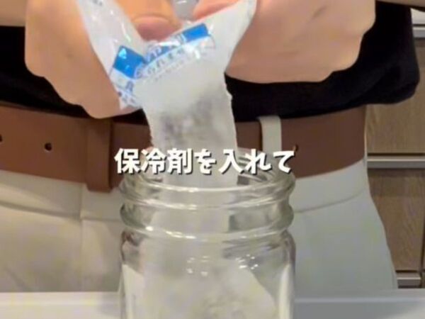 冷凍庫の保冷剤が大活躍　簡単リメイクに「知らなかった」「やってみる」