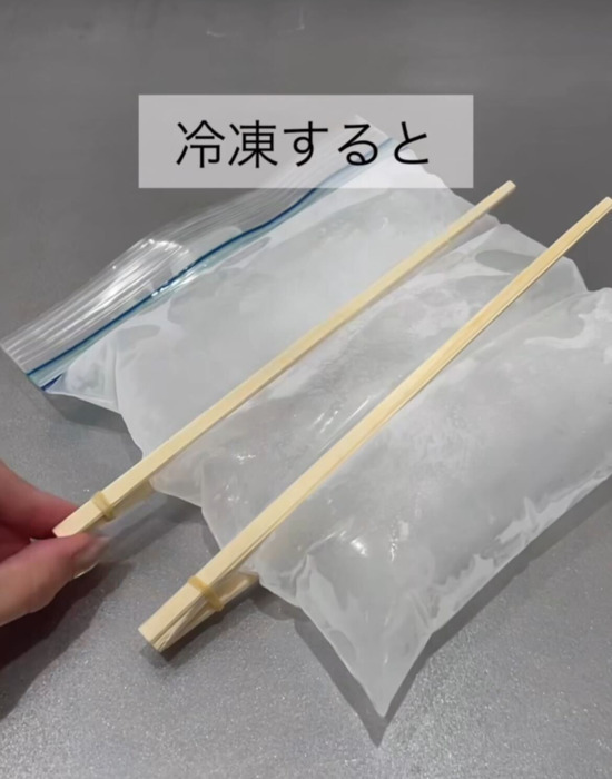 「この発想はなかった」　氷の意外な使い道に「絶対やる」」「簡単すぎ」