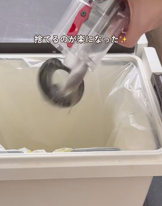 ハンディ型掃除機、フィルターに絡まる髪の毛には…　対策に「すごい！」「絶対やる」