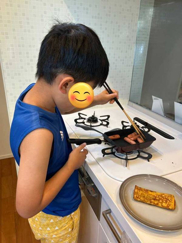 夏休み中の息子　父のためにつくったものが？「上手！」「気持ちが素晴らしい」