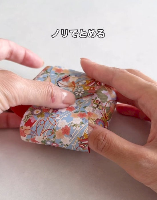 折り紙を丸く切るだけ！　本物みたいな風鈴に「涼しげ」「かわいい」