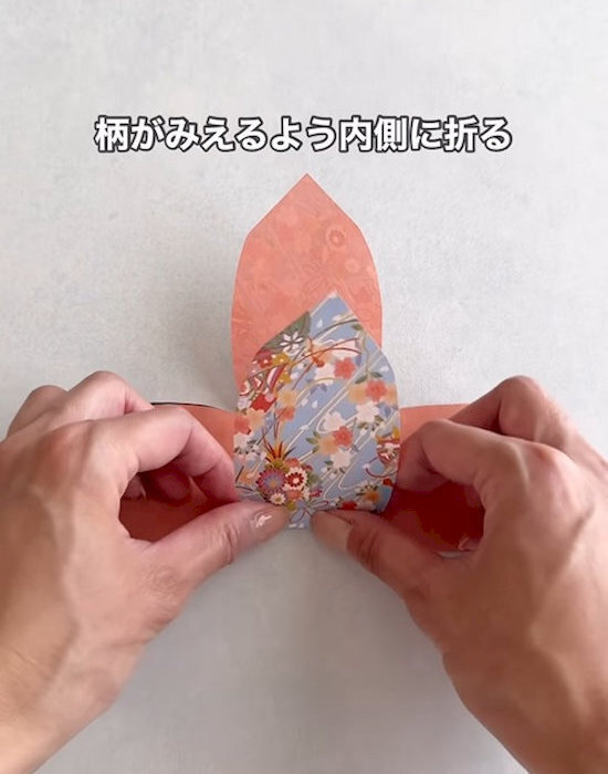 折り紙を丸く切るだけ！　本物みたいな風鈴に「涼しげ」「かわいい」