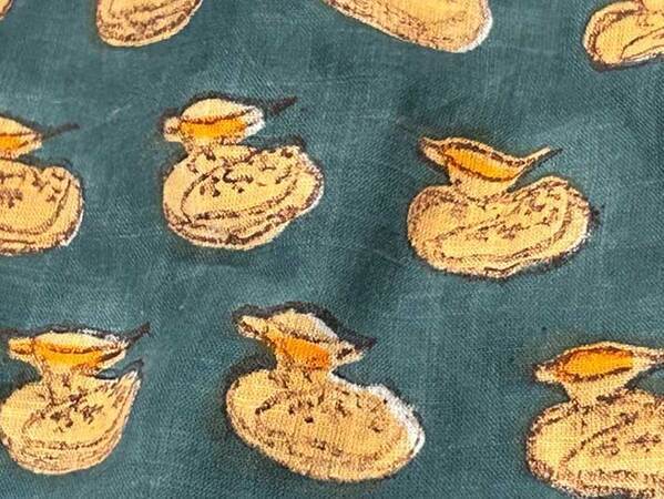 アヒル柄のパンツ、もしかして…　まさかの勘違いに「拡大して爆笑」「絶対にそう」