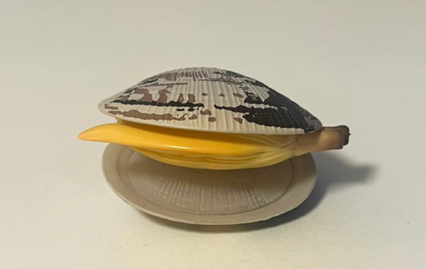 プールに行くなら持っていきたい！　カプセルトイの『あさり』、思わぬ使い方が…