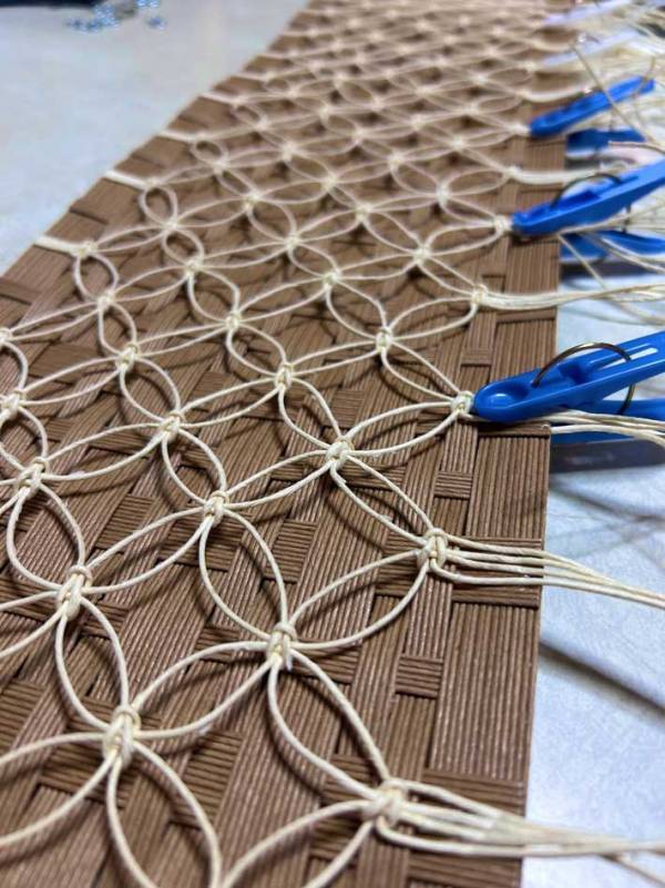 涼しげな帯、実は？　材料に「すごすぎる！」「作るの楽しそう」