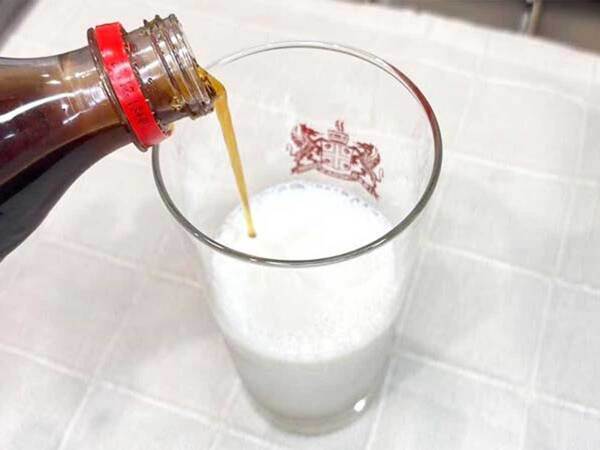 「ゴクゴク飲める」「超簡単！」　牛乳と混ぜたのは…？