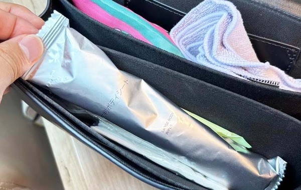 ボディシート、かさばらない？　無印で見つけたアイテムに「革新的！」「防災にもいいな」