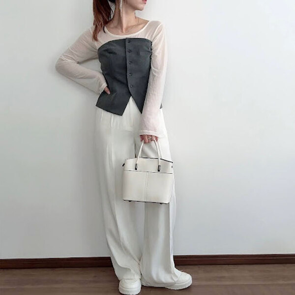 「これ着てると褒められる」　GUの『新作ビスチェ』が買って大正解だった！