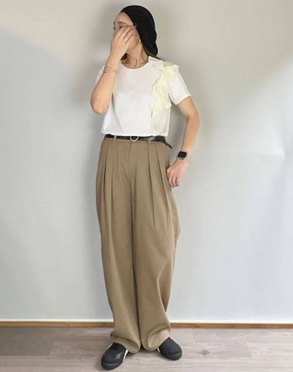 １着持っておいて損はなし！　GUの『ゆったりパンツ』に「全色買った」「なんでも合う」