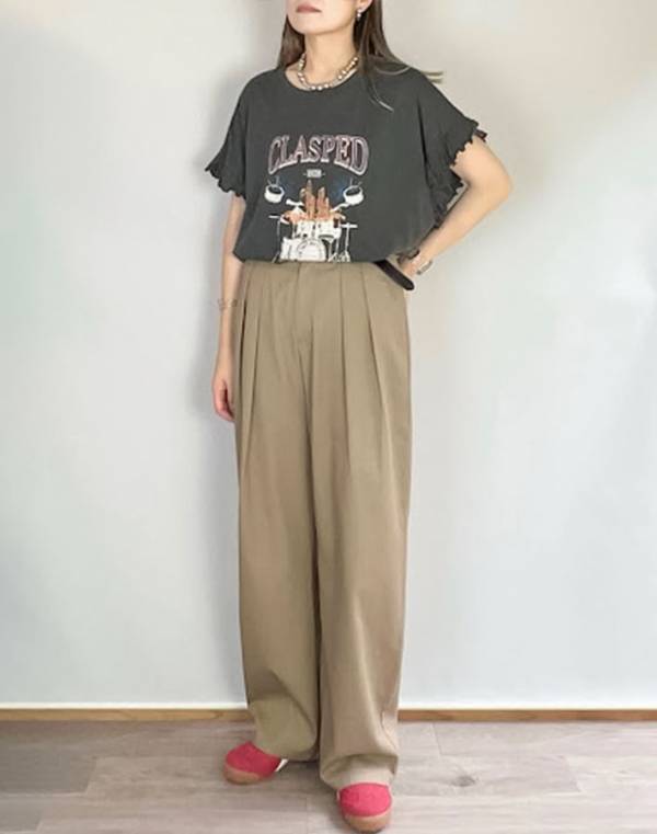 １着持っておいて損はなし！　GUの『ゆったりパンツ』に「全色買った」「なんでも合う」