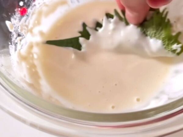 「余った大葉が主役に」　驚きの変身に「やってみたい」「うますぎ」