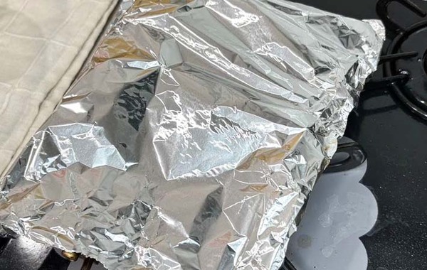 ゆでたそうめんと卵液を混ぜて…　できたものに「驚いた」「夏にピッタリ」