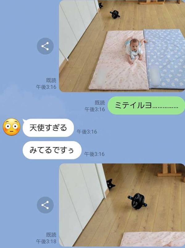 天使のような赤ちゃん、しかし背後には…　「お分かりいただけただろうか」