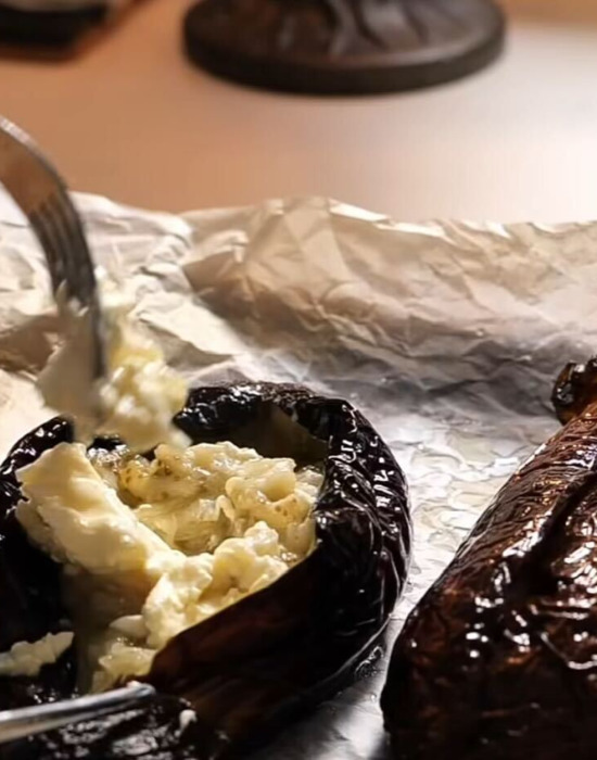 ナスを切って焼いただけで？　仕上がりに「絶品」「やってみる」