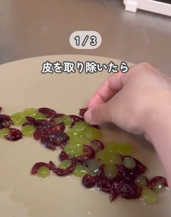 果物の皮むき裏技3選に「最高のライフハック」「毎回やる」