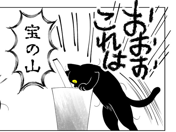 ゴミ箱をあさって遊ぶ猫　飼い主がした『対策』が…「この発想はなかった」「採用！」