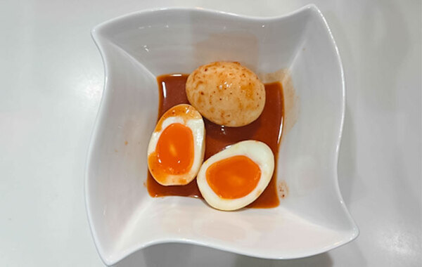 めんつゆは使わない！　桃屋が教える味玉に「ご飯が止まらん」「子供がペロリ」