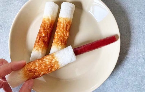 「断面が鮮やか」　ちくわの穴に詰めた意外な食材に「おいしくないわけがない！」