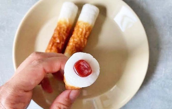 「断面が鮮やか」　ちくわの穴に詰めた意外な食材に「おいしくないわけがない！」