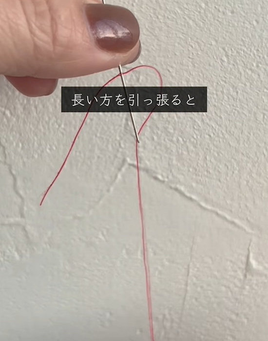 糸が勝手に抜けない！　裁縫の小技に「便利アイデア」「もう困らない」
