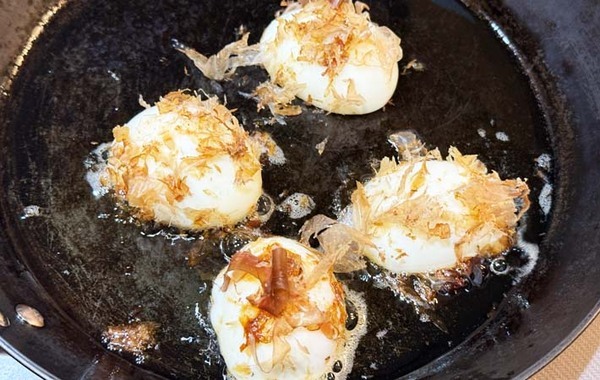 【卵料理の正解が出た】ゆで卵を焼いて…　驚きのレシピに「家族から歓声が上がった」