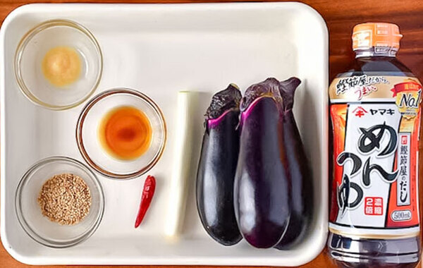 生ナスをジッパー袋で揉んで？　15分後…「そうめんにも冷奴にも合う！」