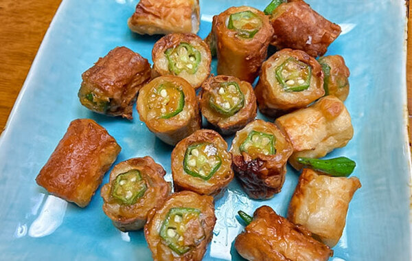 外カリッ！中トロトロがたまらん！　ちくわと一緒に焼いたのは…