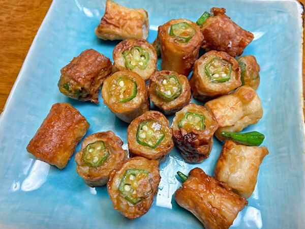 外カリッ！中トロトロがたまらん！　ちくわと一緒に焼いたのは…