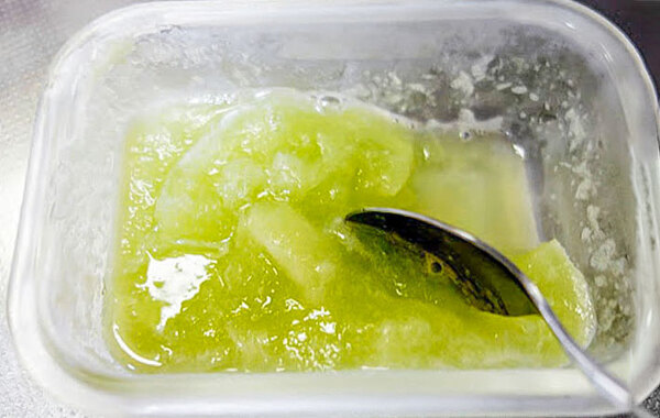 「メロン味…？」　母の手作りシャーベットに、食べた子供がビックリ！