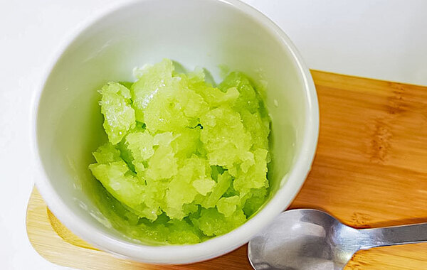 「メロン味…？」　母の手作りシャーベットに、食べた子供がビックリ！