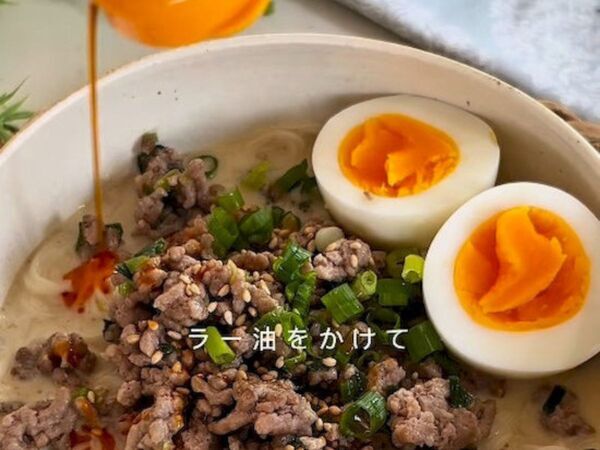「冷たいのにコク深い」　豆乳担々そうめんに「まろやか」「パンチある」