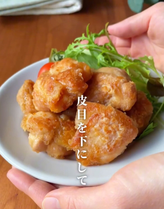 油を一切使わないから揚げ　フライパン調理に「便利すぎ」「毎日やる」