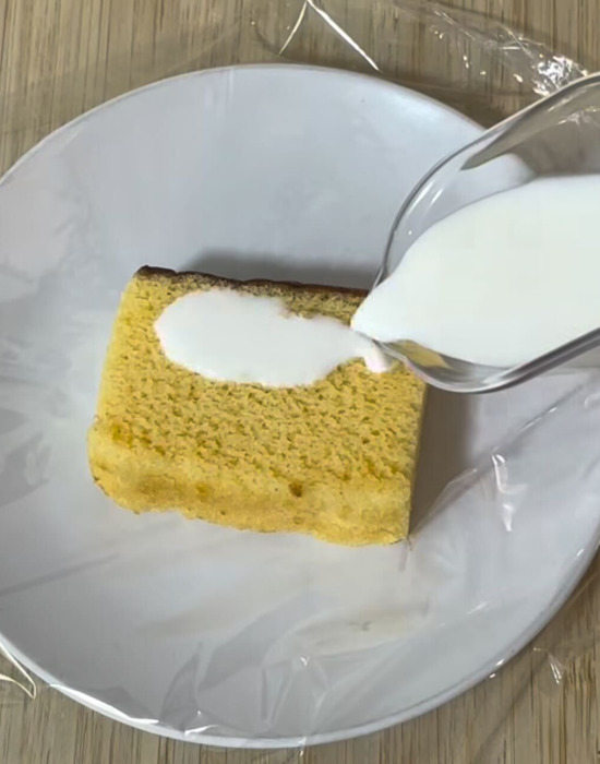 パンとアイスのアレンジに「最高」「おいしすぎ」　凍らせたら夏の定番！