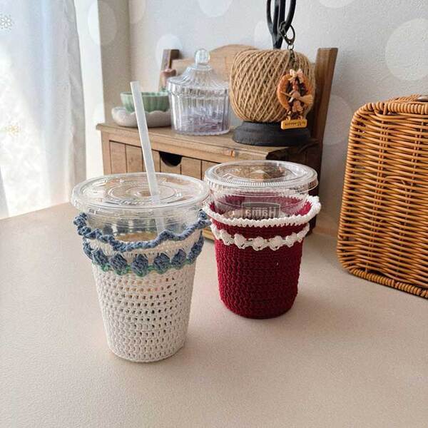 プラカップの結露、どうしてる？　手を濡らさないアイディアに「素敵」