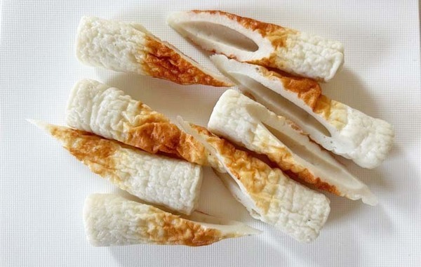【簡単レシピ】　ちくわの磯辺焼きにちょい足しすると…？　出来上がったものに「たこ焼きみたい！」
