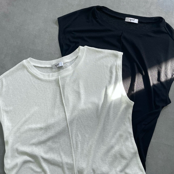 【しまむらのタンクトップ】爆安869円で『様見え』！　残暑コーデの救世主