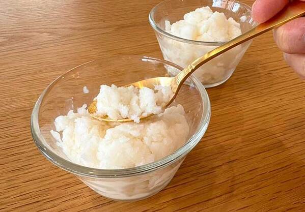 【梨があったらやってみて！】　お手軽シャーベットの作り方に「子供が喜びそう」