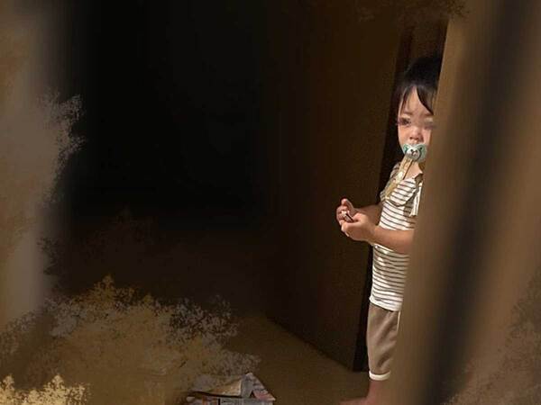 母親「散らかし方が…」　自宅の光景に「ツボった」「こだわりを感じる」